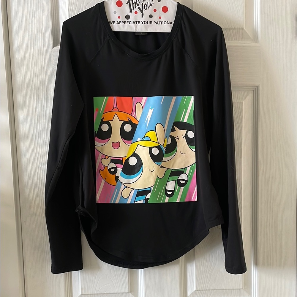 Powerpuff girls raglan long sleeve tee